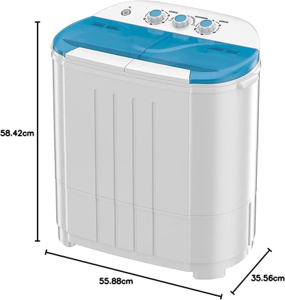 The Auertech Twin Tub Portable Washer + Spin Dryer