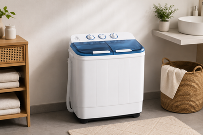 The Auertech Twin Tub Portable Washer + Spin Dryer